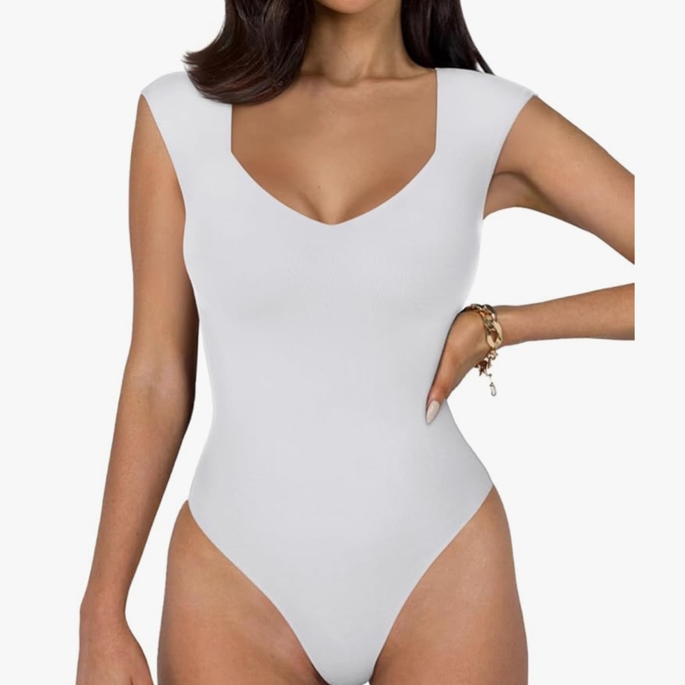 ReoRia White Women's Bodysuit